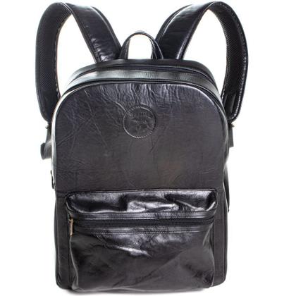 Imagem de Mochila Feminina 2 Ziper Couro Notebook