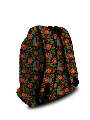 Imagem de Mochila Feminina Casual Notebook Estampada - Flores Animais