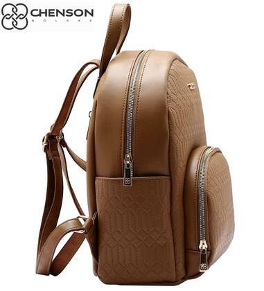 Imagem de Mochila Feminina Chenson Original Matelassê Costas 8484856