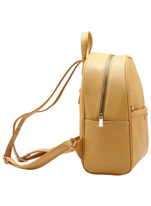 Imagem de Mochila Feminina Chenson Original - Matelassê Diagonal - Amarelo 8484893