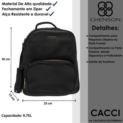 Imagem de Mochila Feminina Classica Moderna Chenson