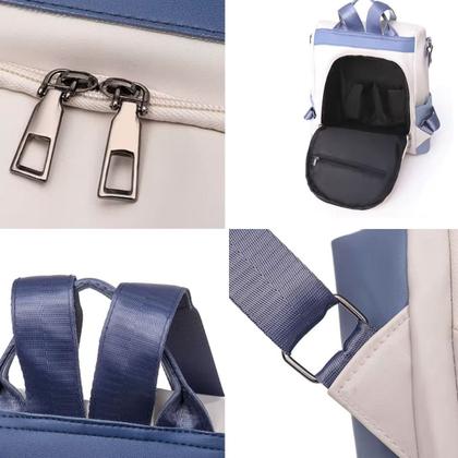 Imagem de Mochila Feminina Couro Pu Moda Passeio Executiva Bolsa Linda