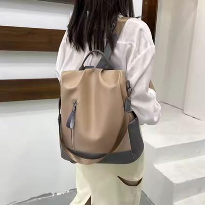 Imagem de Mochila Feminina Couro Pu Moda Passeio Executiva Bolsa Linda