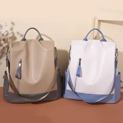 Imagem de Mochila Feminina Couro Pu Moda Passeio Executiva Bolsa Linda