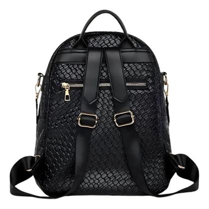 Imagem de Mochila Feminina Couro Pu Pequena Versátil Estilosa Luxuosa