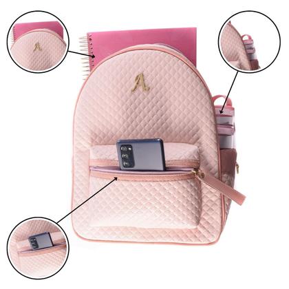 Imagem de Mochila Feminina Executiva Casual Espaçosa Compacta Confortável Reforçada