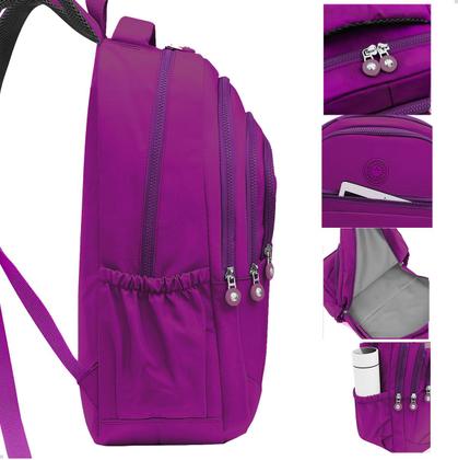 Imagem de Mochila Feminina Grande Bolsa Resistente A Agua Reforçada Confortável