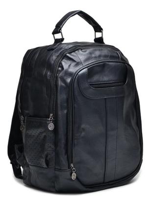 Imagem de Mochila Feminina Impermeável Faculdade Resistente Grande, Notebook, Trabalho, preta