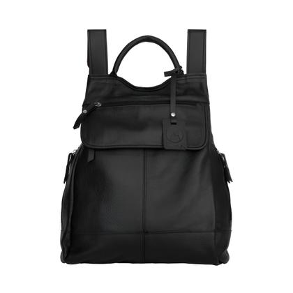 Imagem de Mochila Feminina Malu em Couro Legítimo Cor Colorida 5Lt