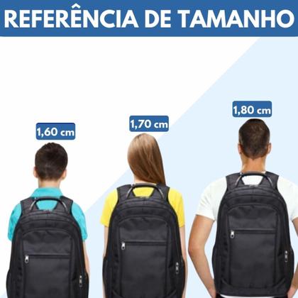 Imagem de Mochila Feminina Masculina Executiva Grande Coreana