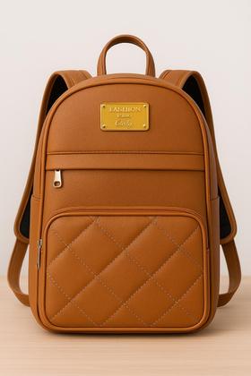 Imagem de Mochila Feminina Média material sintético Alça Ajustável Estilo Casual