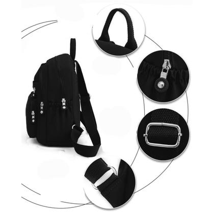 Imagem de Mochila Feminina Moderna Dia a Dia Blogueira Estilosa Social