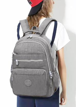 Imagem de Mochila Feminina Notebook Tactel Flexivel Resistente Impermeavel Trabalho Escola Viagem