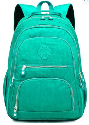 Imagem de Mochila Feminina Notebook Tactel Leve Resistente Estilosa Escola Trabalho Viagem Living Traveling