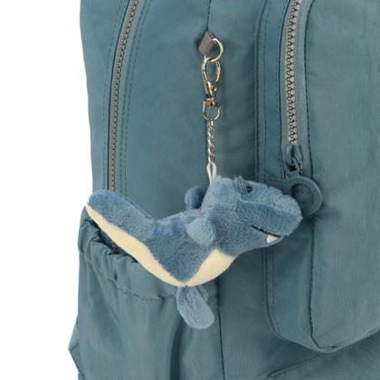 Imagem de Mochila Feminina Notebook Tecido Crinkle Chaveiro Pelúcia