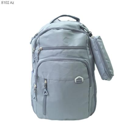 Imagem de Mochila Feminina Nylon Superleve Impermeável com Divisões e Necessaire Estojo 8102