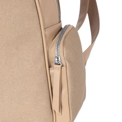 Imagem de Mochila Feminina Social Casual Trabalho Notebook 15" Média Impermeável em Poliuretano PU - Gash -