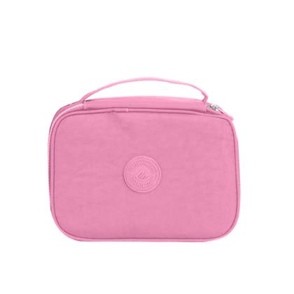 Imagem de Mochila Feminina Tactel Notebook Kit Lancheira e Estojo Escolar Resistente Estilo Kipiling