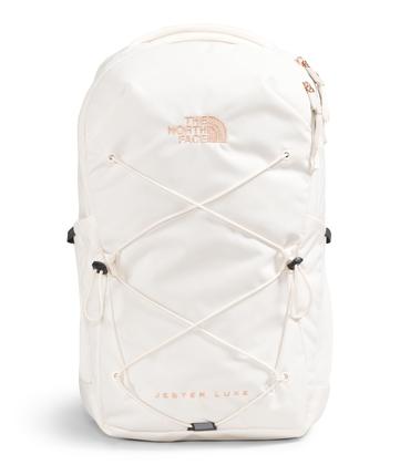 Imagem de Mochila feminina THE NORTH FACE Jester Luxe Everyday branca