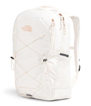 Imagem de Mochila feminina THE NORTH FACE Jester Luxe Everyday branca