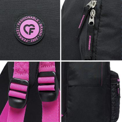 Imagem de Mochila Ferrazzi Casual Moda Feminina Reforçada Moderna