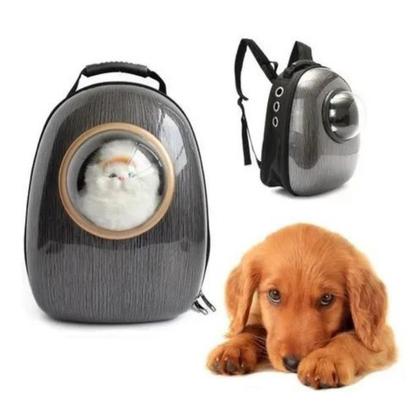 Imagem de Mochila Foguete De Transporte Para Cães E Gatos Com Visor - Tep Tep