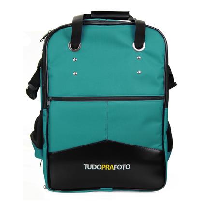 Imagem de Mochila Fotográfica Pantone High Tpfoto saída para fone Verde claro