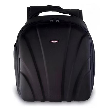 Imagem de Mochila Fotografica Para Câmera Lente E Acessórios Com Frente Rígida Preta