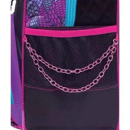 Imagem de Mochila Grande Com Rodinha Escolar Infantil Monster High