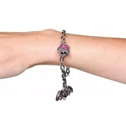 Imagem de Mochila Grande Com Rodinha Escolar Infantil Monster High