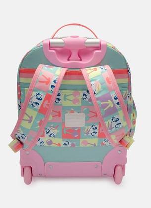 Imagem de Mochila Grande Com Rodinha Unicórnio Cherry Puket