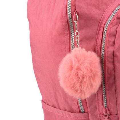 Imagem de Mochila Grande Crinkle UP4YOU com Chaveiro Pompom