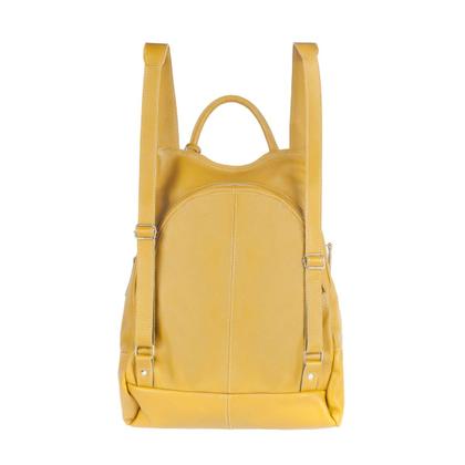 Imagem de Mochila Grande de Couro Legítimo que Cabe Notebook Malu Plus