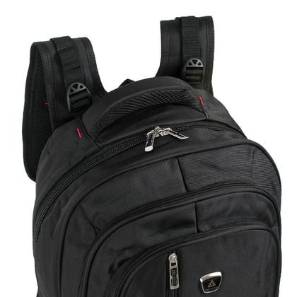 Imagem de Mochila Grande p/ Notebook Bolsa Multifuncional Resistente
