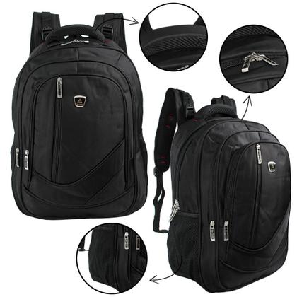 Imagem de Mochila Grande p/ Notebook Bolsa Multifuncional Resistente