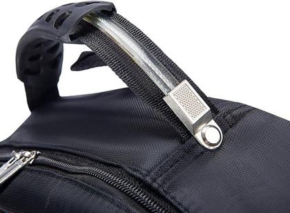 Imagem de Mochila Grande Reforçada Executiva Preta Homem/Mulher