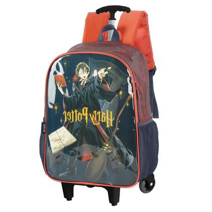 Imagem de Mochila Harry Potter Escolar Original Rodinhas Juvenil Anime