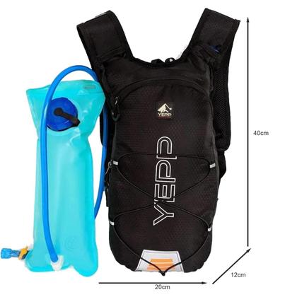 Imagem de Mochila Hidratação Yepp 2L Refletiva Apito Fivela Cores