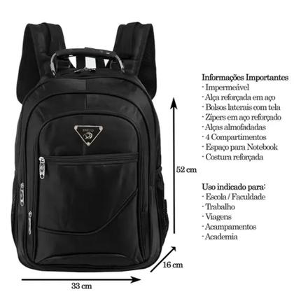 Imagem de Mochila Impermeável Executiva para Notebook Reforçada - XNRUIQ