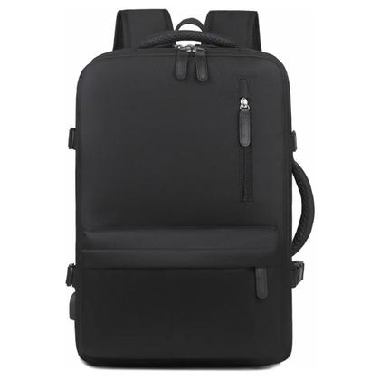 Imagem de Mochila Impermeável Expansível Notebook Viagem Executiva Escolar Reforçada Grande Capacidade com Porta USB Unissex