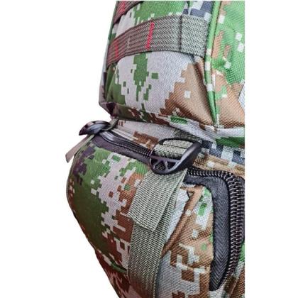 Imagem de Mochila impermeavel grande 5 bolsos camping trilha aventura viagem