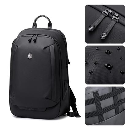 Imagem de Mochila Impermeável Notebook Faculdade Antifurto Moderna USB