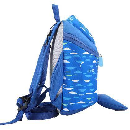 Imagem de Mochila Infantil Baby Shark Em Poliéster Azul - Yins