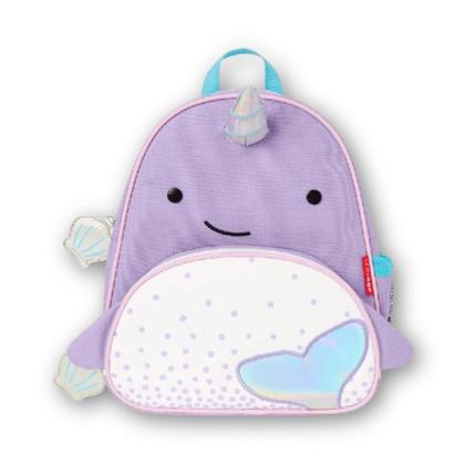 Imagem de Mochila infantil com alça zoo baleia narval - skip hop