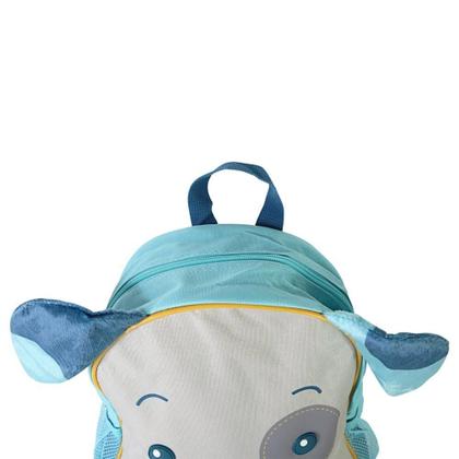 Imagem de Mochila Infantil Com Alças - Cachorro Azul
