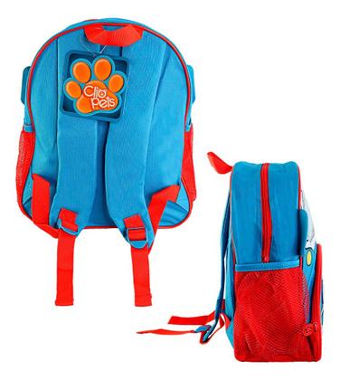 Imagem de Mochila Infantil Com Alças Costa Carros Kombi Polícia Menino Bebê Hotelzinho Creche Maternal