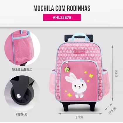 Imagem de Mochila Infantil com Rodinhas - Pimpolhos - Jacki Design