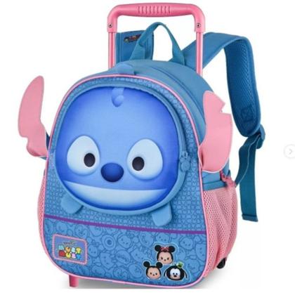 Imagem de Mochila Infantil Com Rodinhas Stitch Tsum