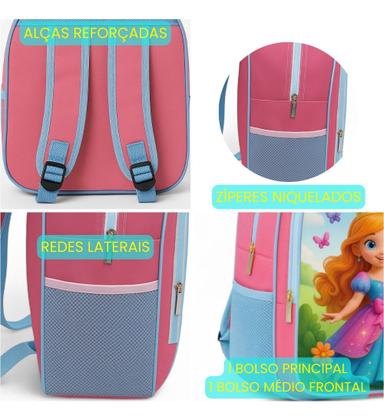 Imagem de Mochila Infantil Costas Organizada para Escola Criança