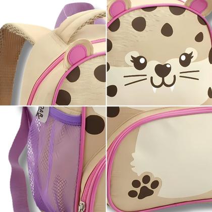 Imagem de Mochila Infantil Creche Escola 13" Zoop Bichos Animais Fofos